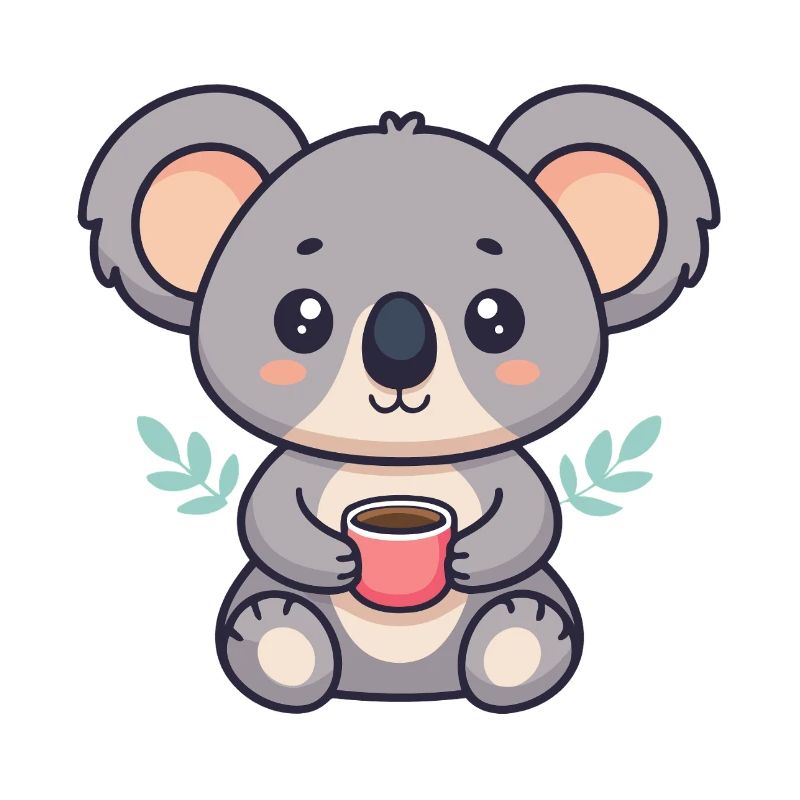 Koala-Süßkaffee