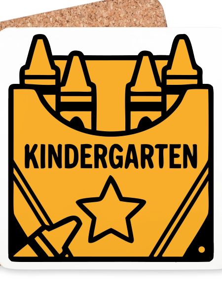 Crayons Kindergarten Logo