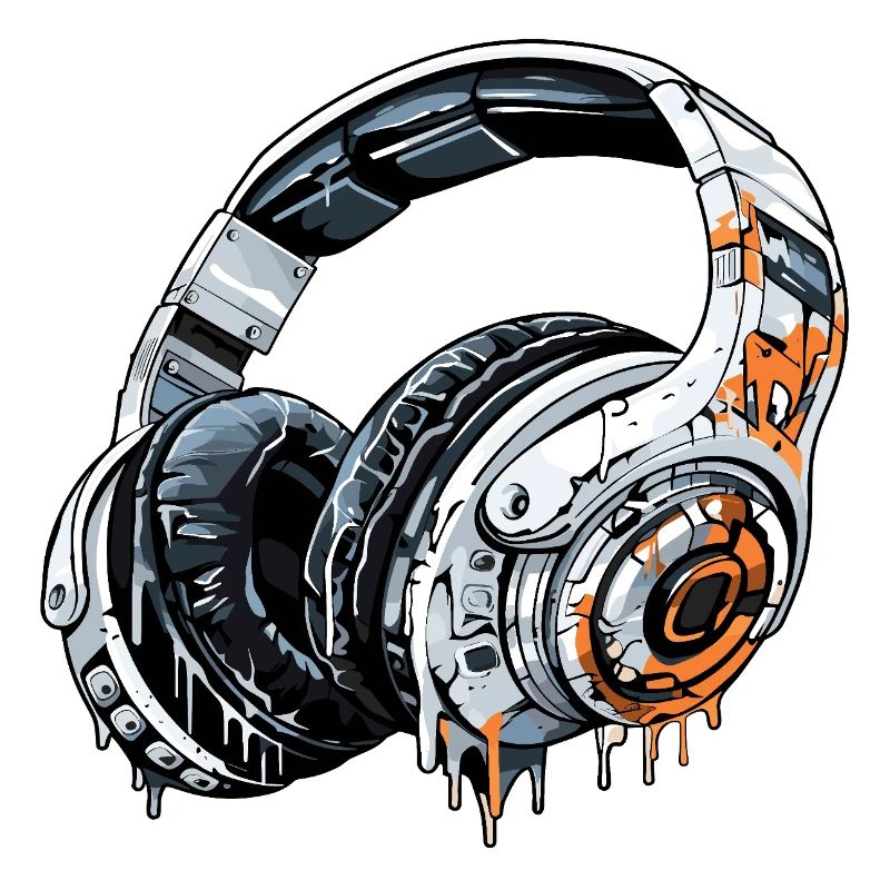 Kopfhörer beats musiker im studio