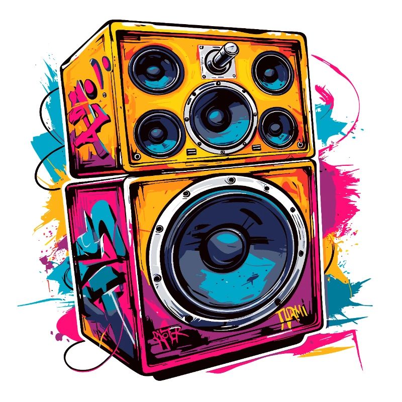 Retro box music