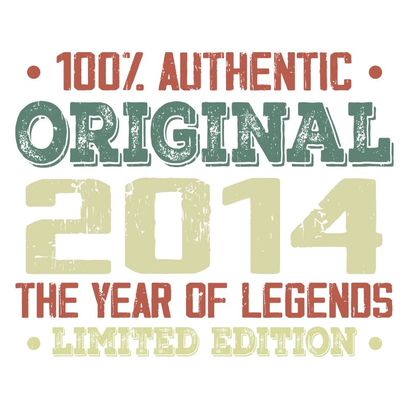 Legend since 2014 Born in 2014 - 10th Anniversary