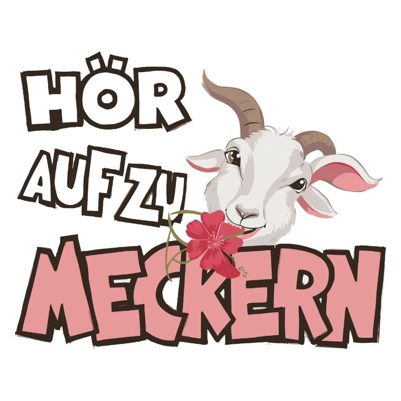 Hör auf zu meckern für eine Frau oder Mädchen