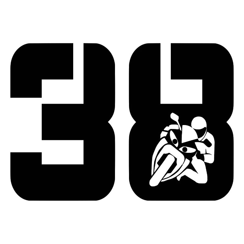 38 Motorcycle Biker