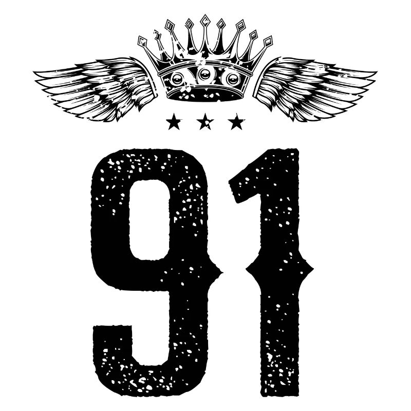 91 Zahl Krone