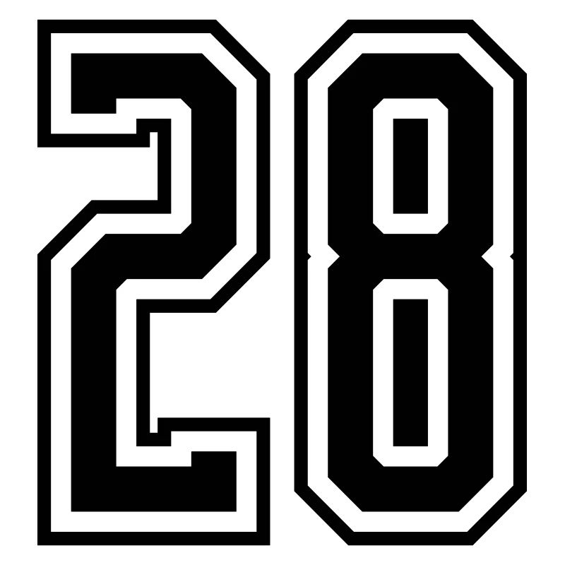 28 Numéro de numéro