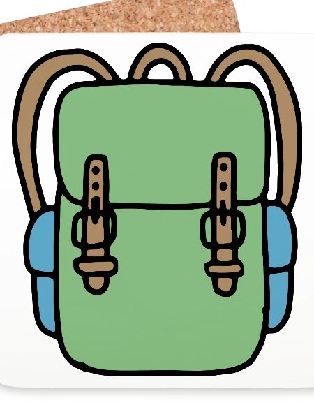 Rucksack in grün