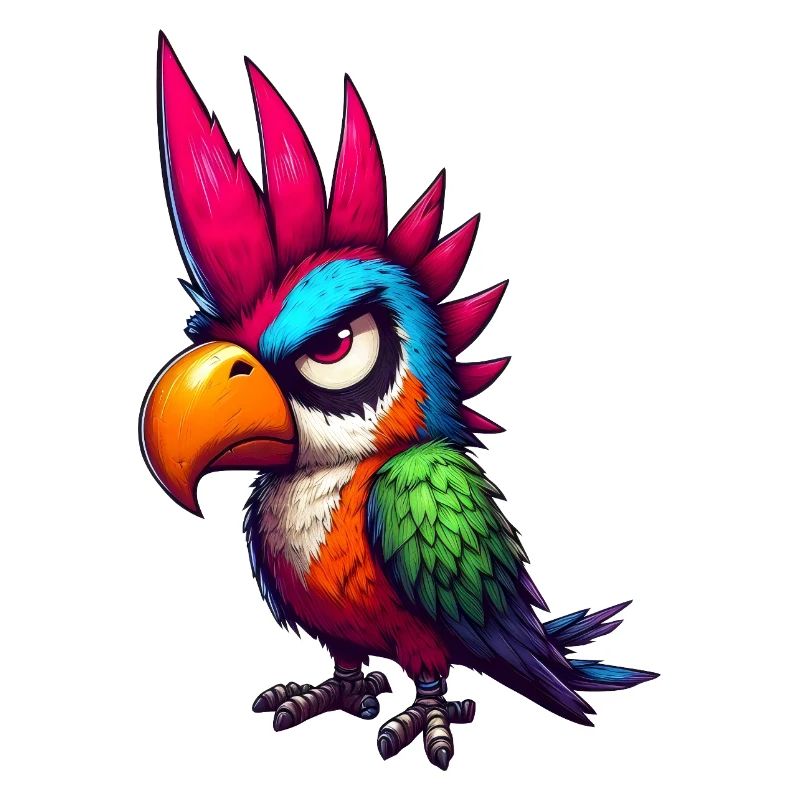 Punk Parrot
