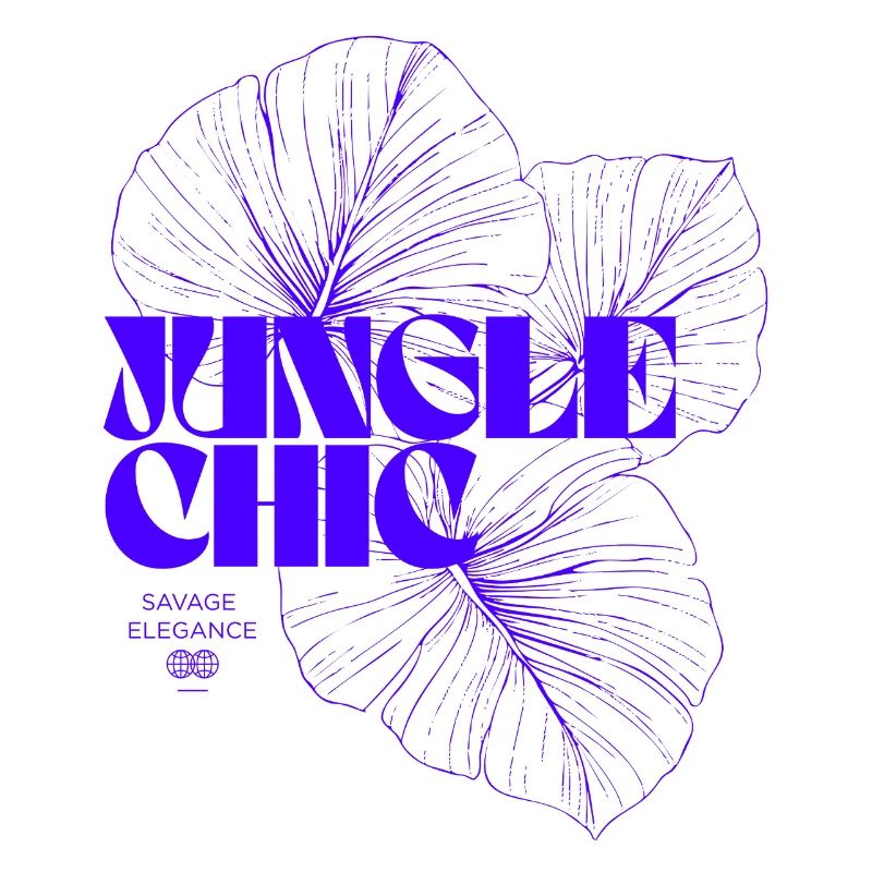Lebendiges botanisches Monstera-Blatt-Design