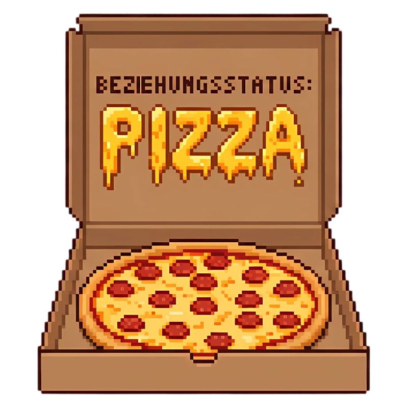 Statut relationnel Pizza célibataire Saint-Valentin