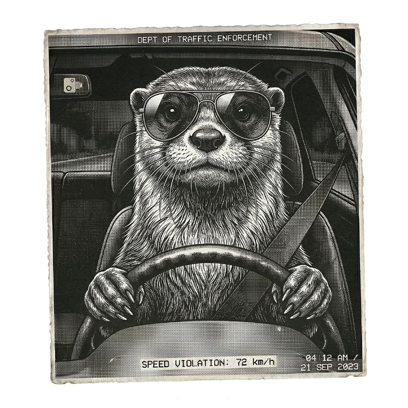Otter Flashed