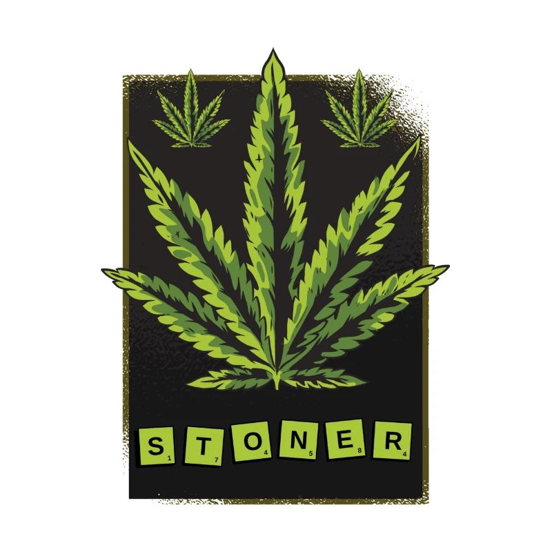 Stoner Cannabisblatt
