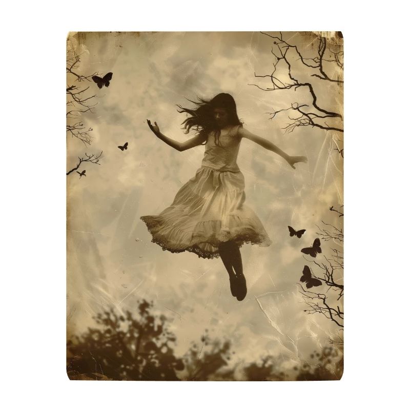 Das schwebende Mädchen