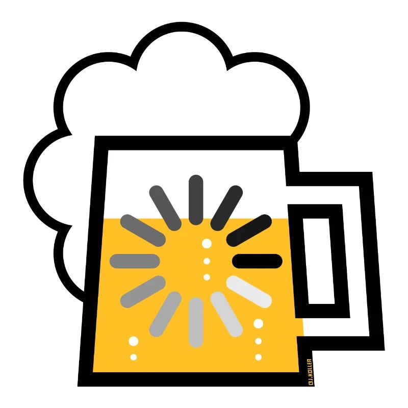 Bier Wird Geladen (Bierkrug Loading / Icon / | )