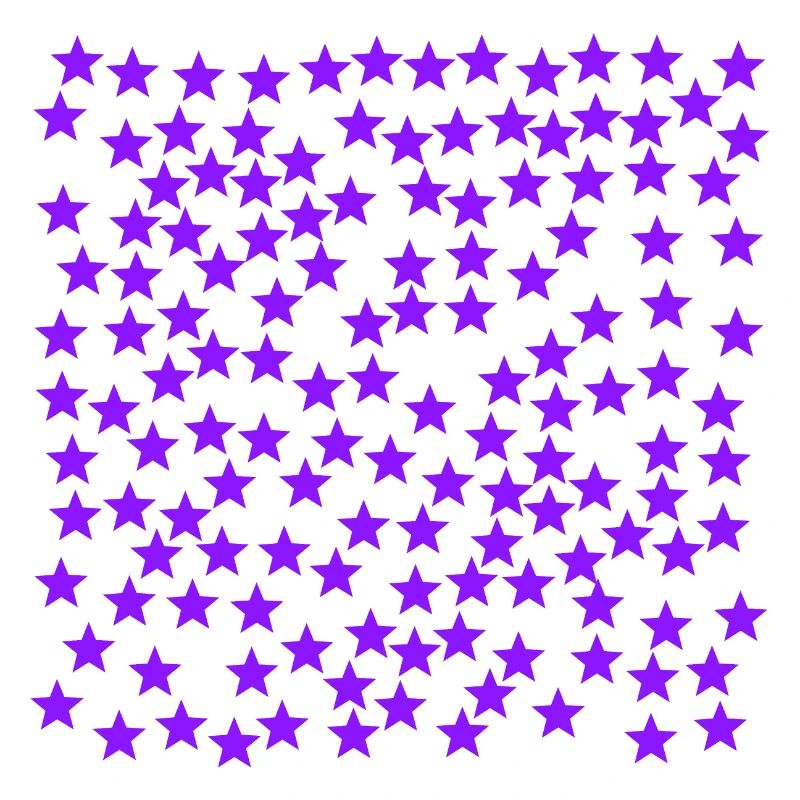 Idée cadeau étoile violette violette