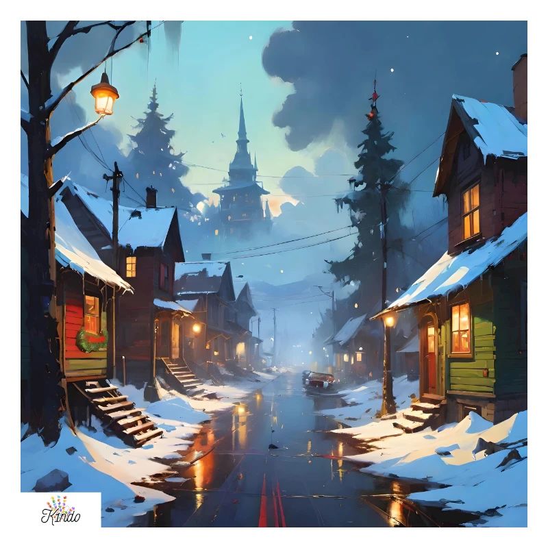 Ruhiger Winterabend