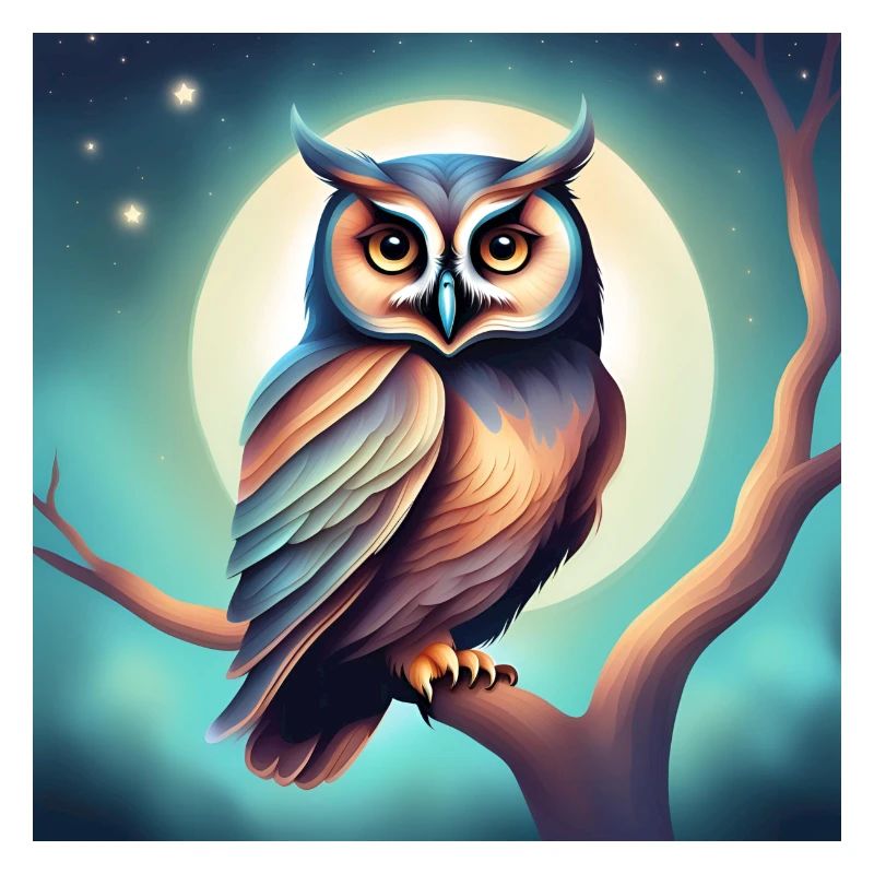 Owl Dreamy Gothic Gift Idea Night