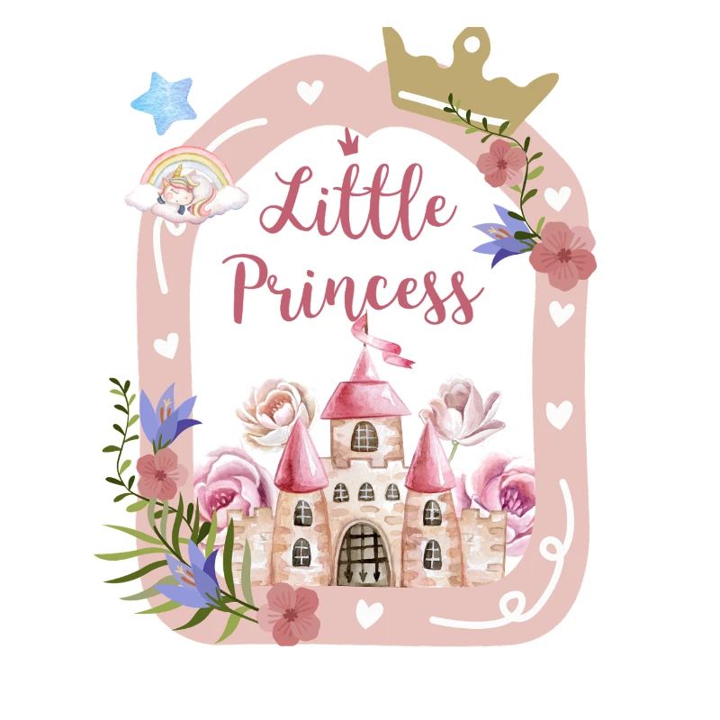 princesse castle and roses