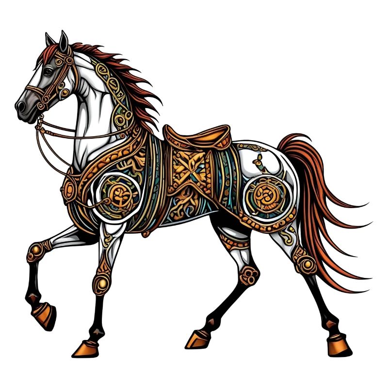 Steampunk-Pferd