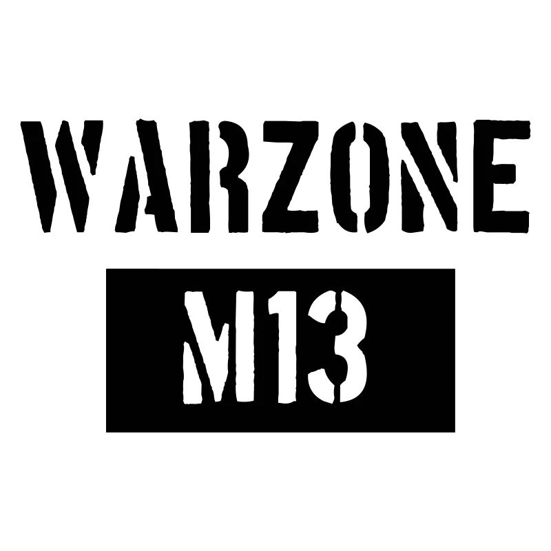 Warzone M13 - Gamer TShirt Merch Fan Articles Gamer