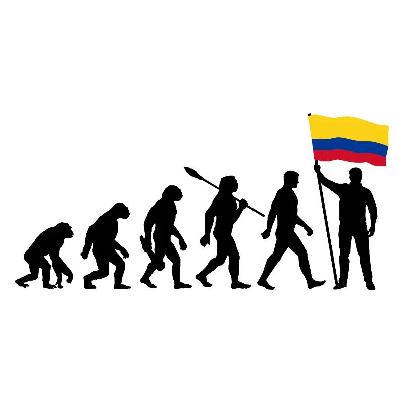 Kolumbien - Evolution - Flagge - Nation