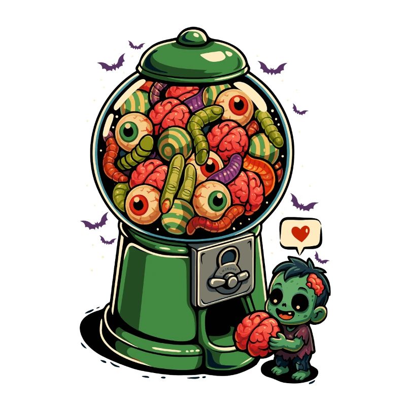 Kaugummi-Zombie