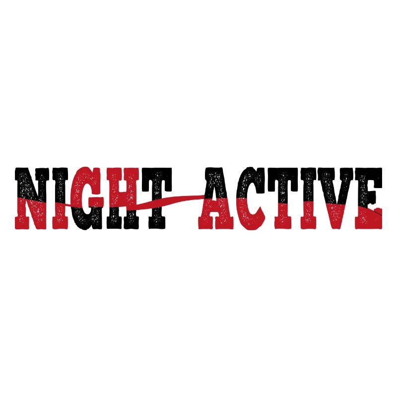 NIGHT ACTIVE T-shirt pullover sweatshirt