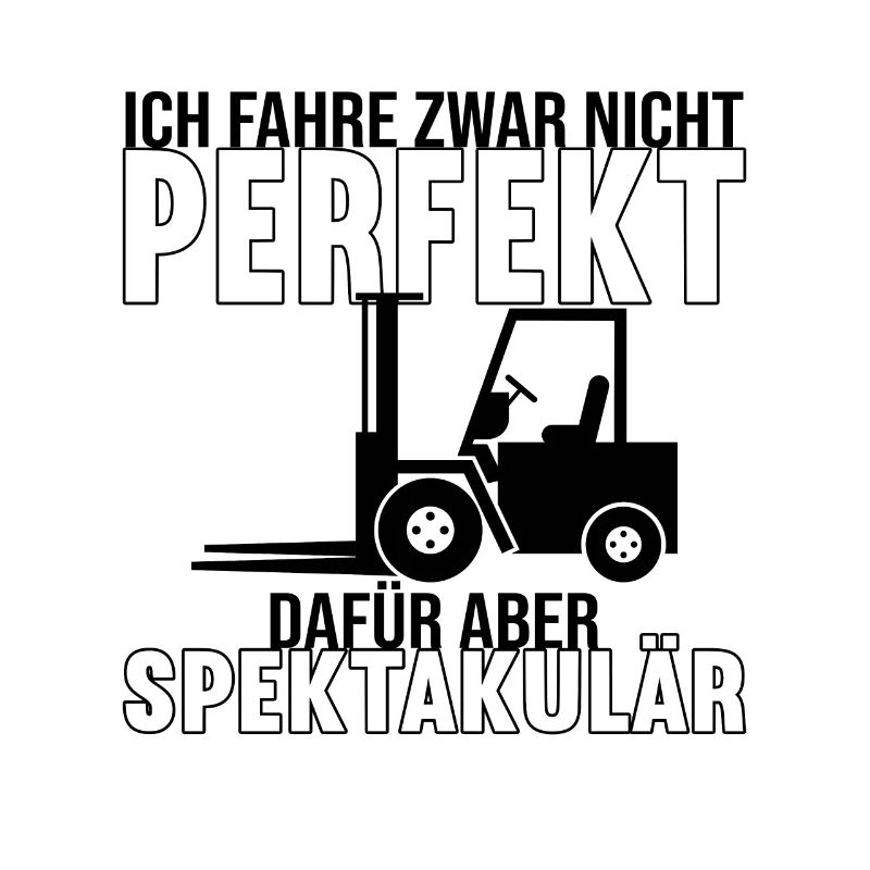 Gabelstaplerfahrer Staplerfahrer Gabelstapler