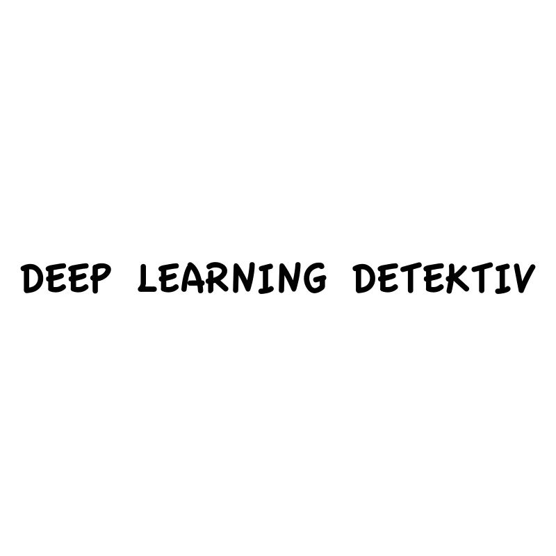 Deep Learning Detektiv