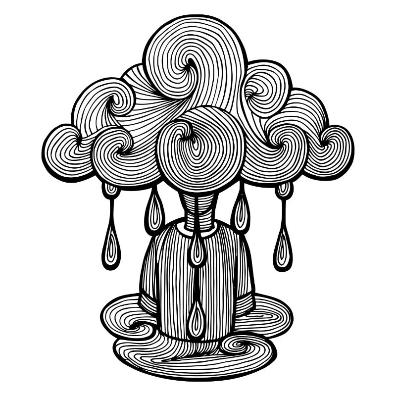Cloud Monday rain, Monday is bad ...