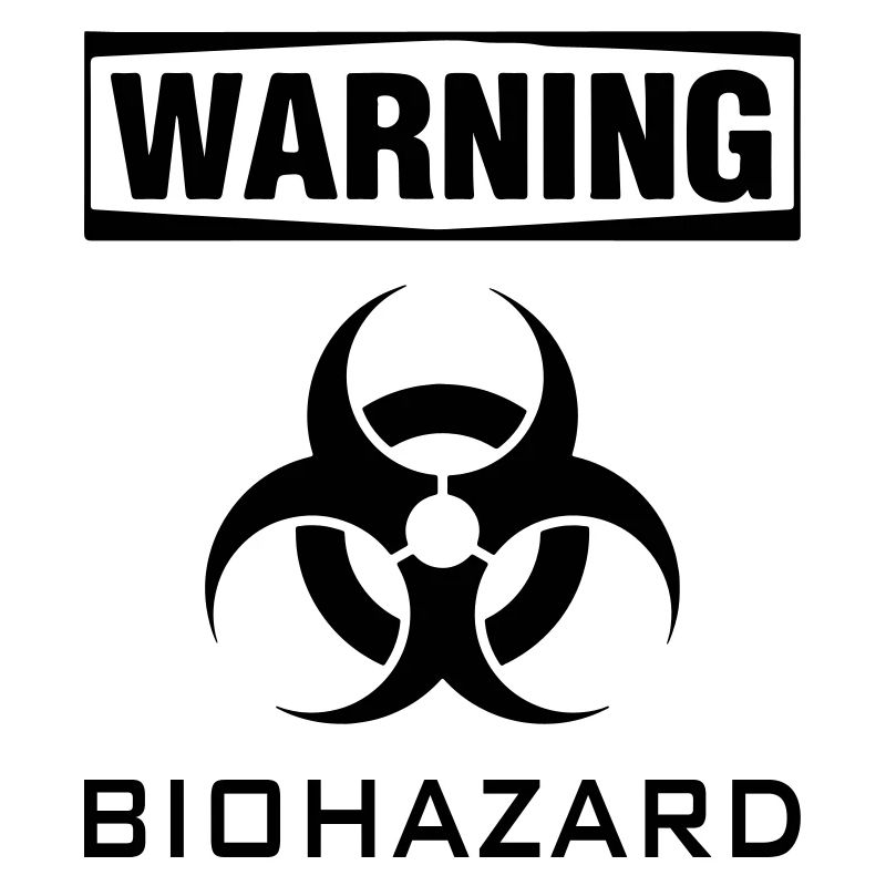 biohazard warning