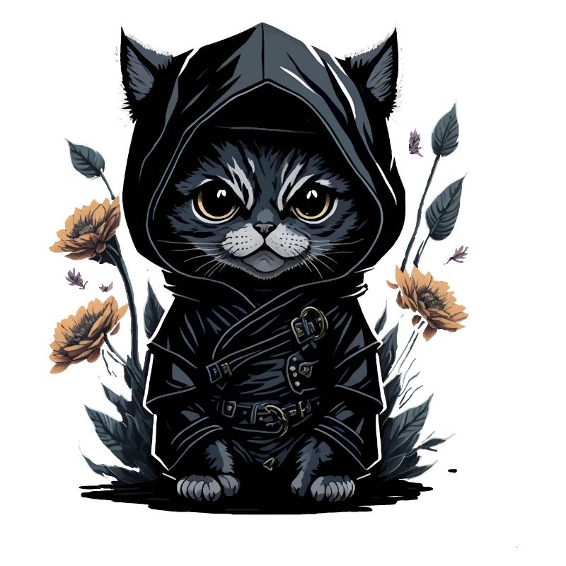 Partez à l’aventure avec le chat ninja