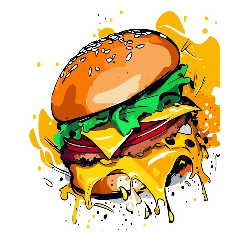 Extra Käse Burger Cheeseburge