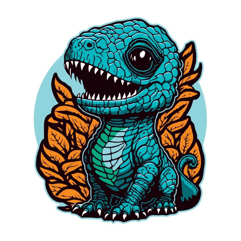 Niedlicher kleiner Dinosaurier