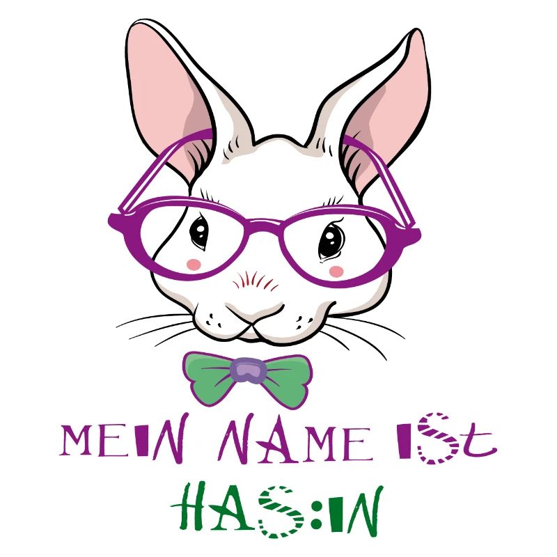 Hase mit Sonnenbrille Ostern