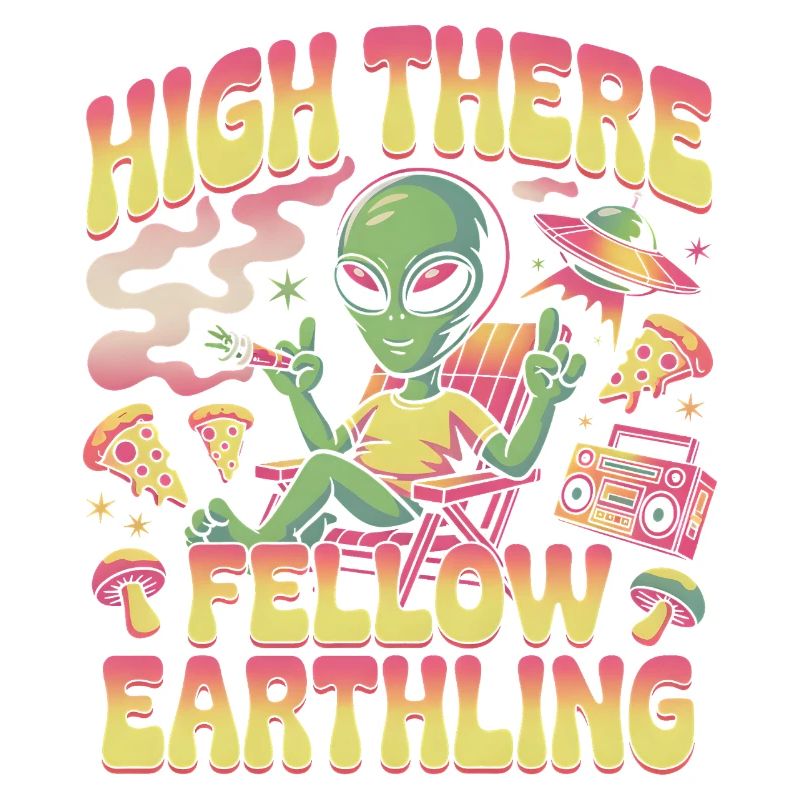 Hoch drauf, Mit-Erdling-Alien