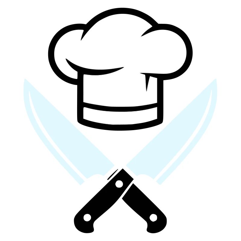 Chef's Hat Knife Logo