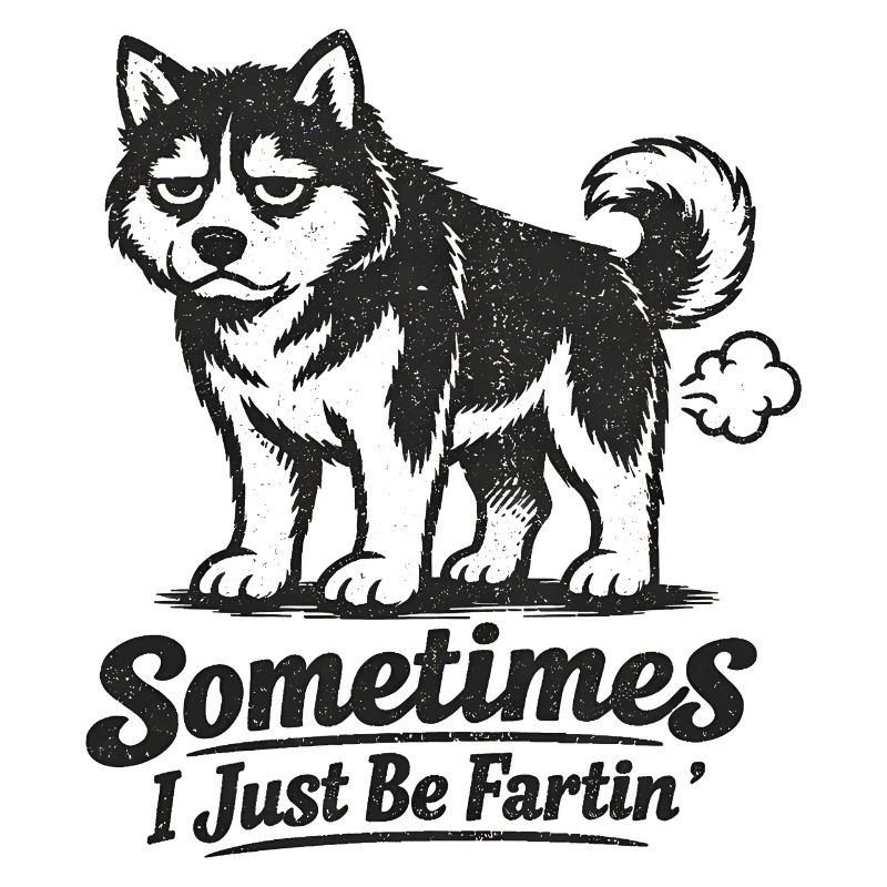 Manchmal bin ich einfach nur ein furzender Hund.