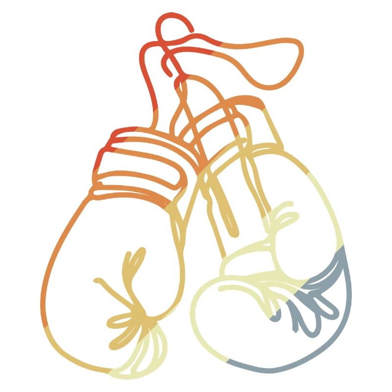 Boxhandschuhe Retro Style