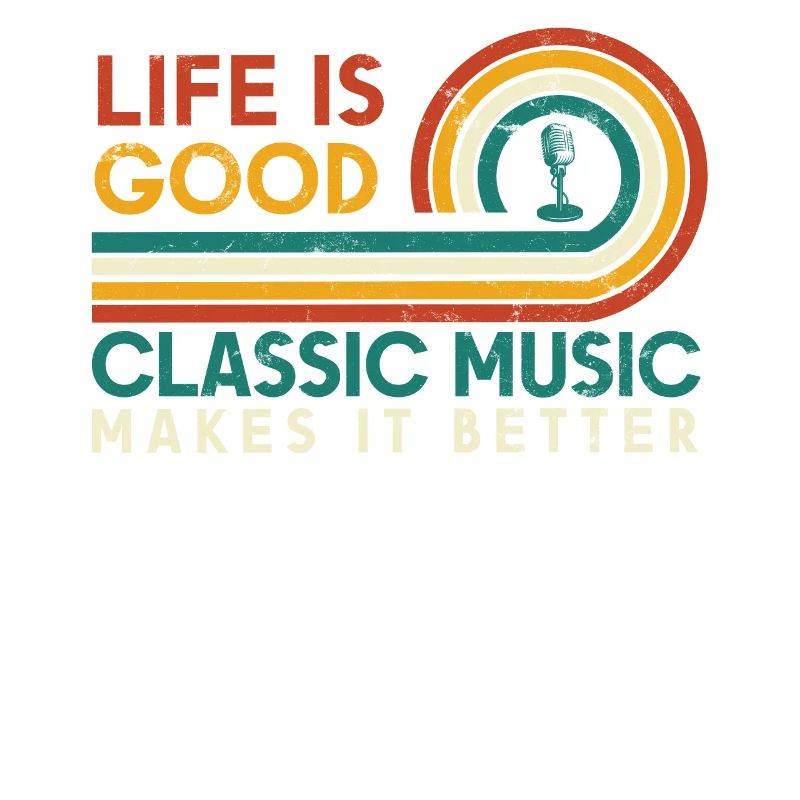 Life is good. Classical music does it