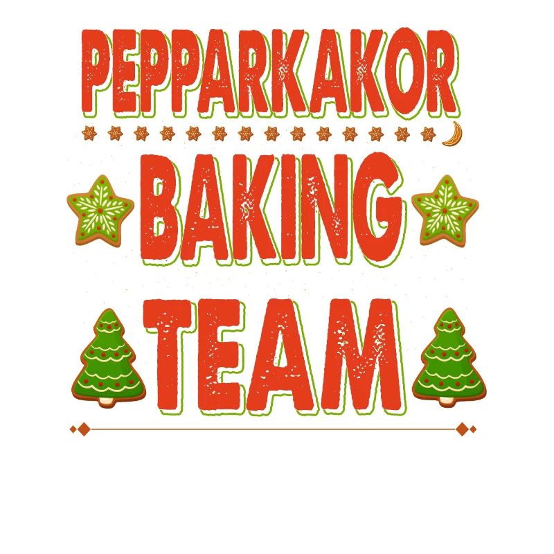 Pepparkakor Baking Team Für Bäcker Oder Backfans