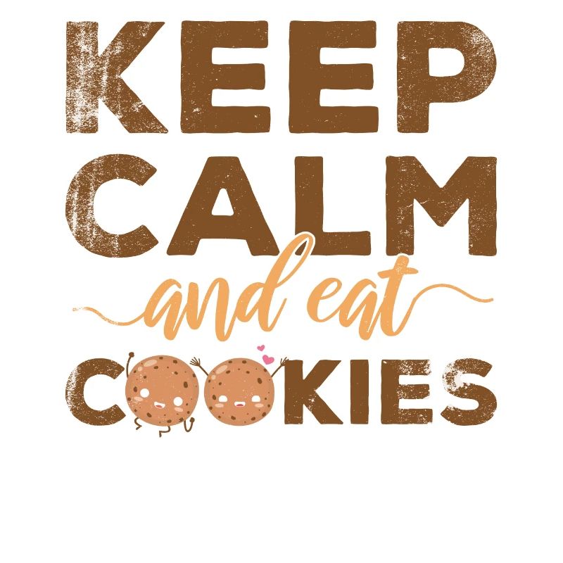 Bleib Ruhig Und Iss Kekse Für Bäcker Oder Backfans