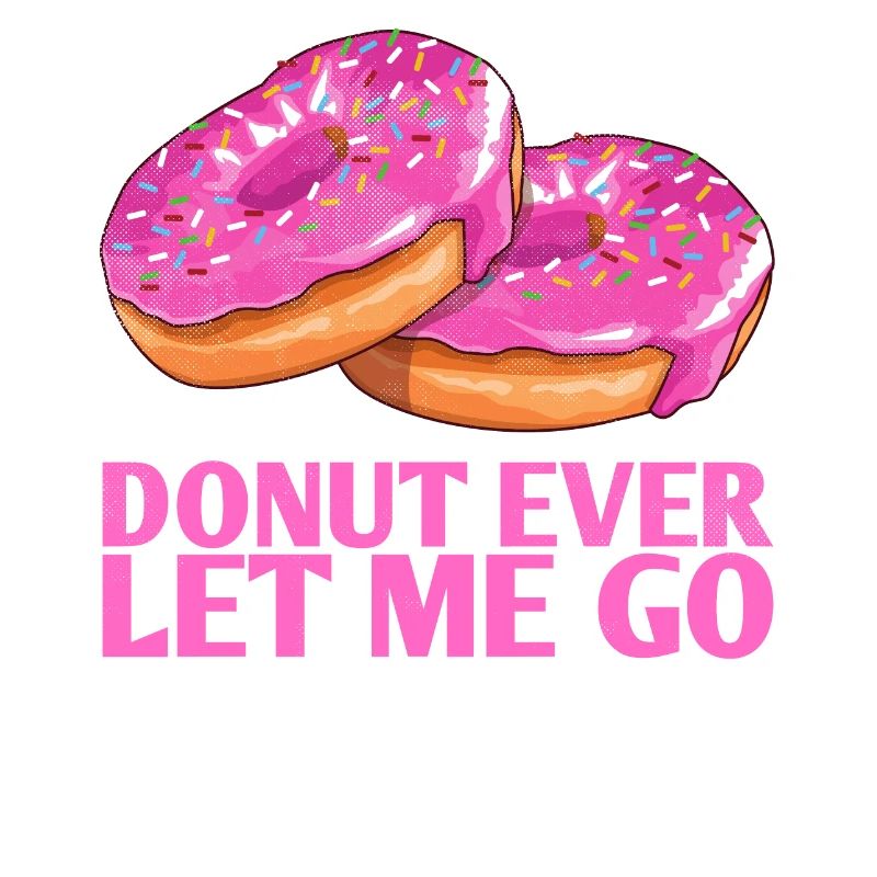 Donut ever let me go, conception de mariage pour