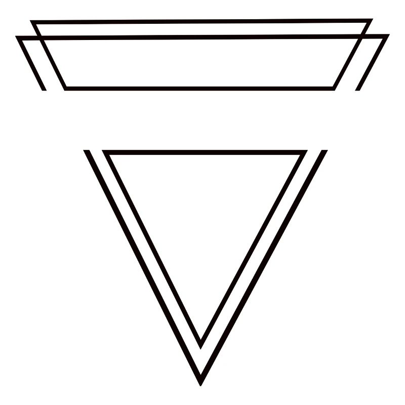 Triangle black