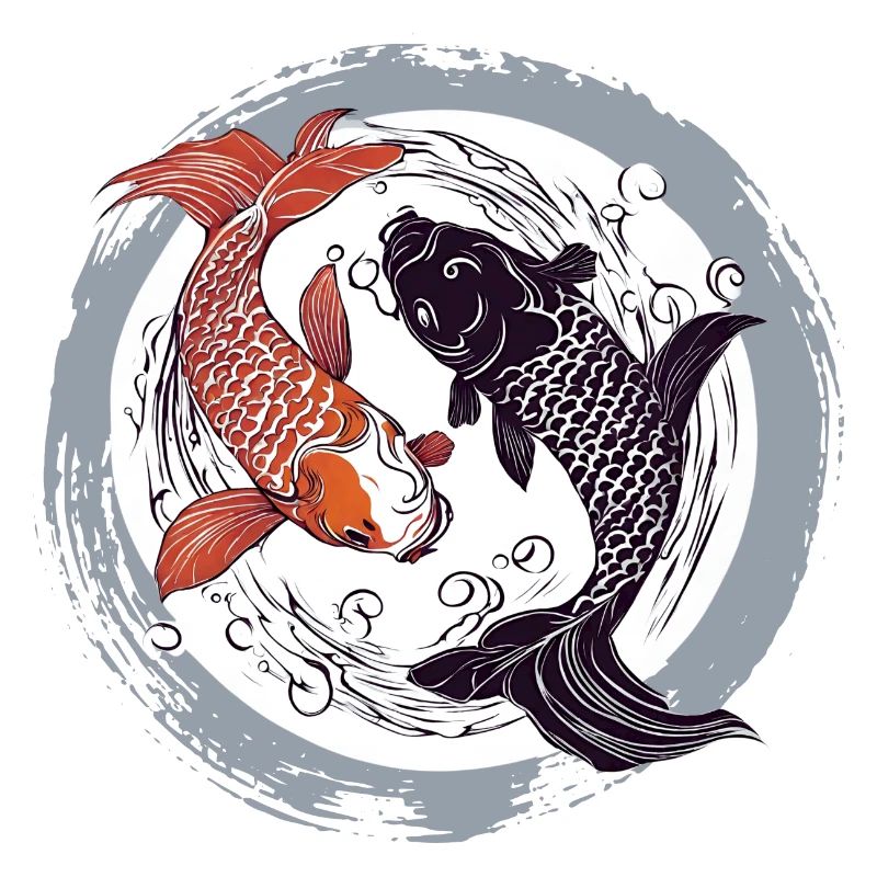 Koi yin yang