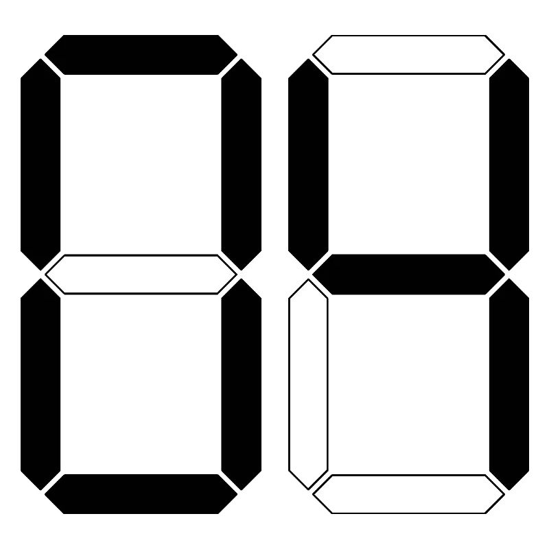 NUMBER 04 Zero Four Birthday Gift Digital