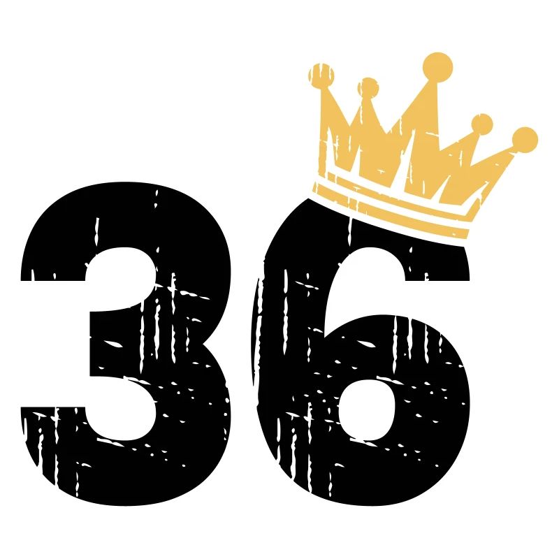 36 Crown 36th Birthday 36 Years