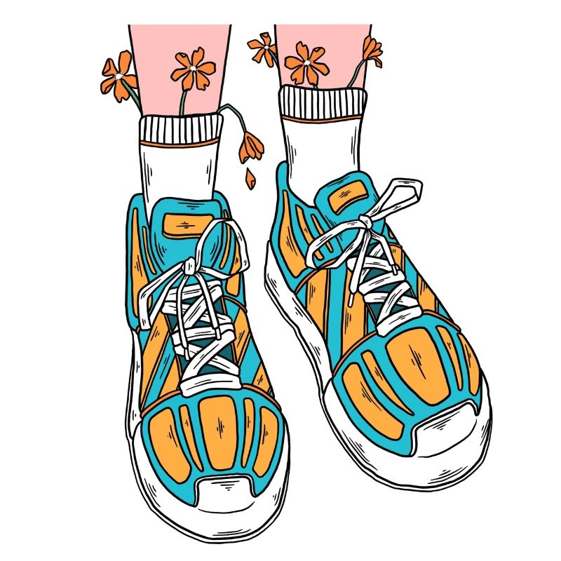 CHAUSSURES DE FLEURS