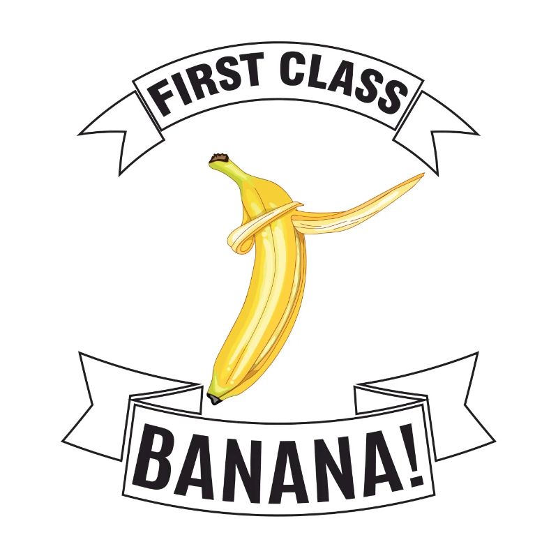 Statement: First class Banana - Color