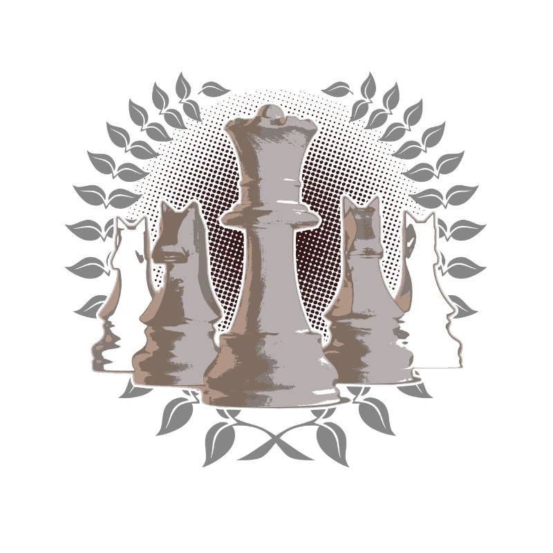 Echecs - pièces d'échecs