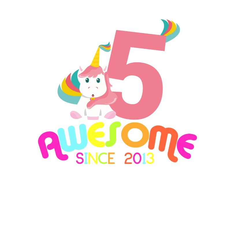 Super seit 2013 Einhorn Geburtstagsgeschenk